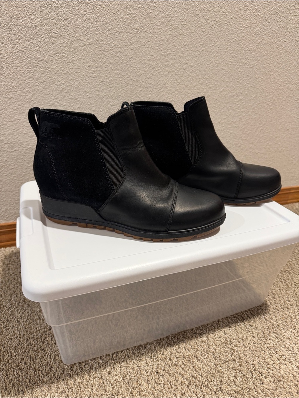 Sorel Evie Paul on bootie.